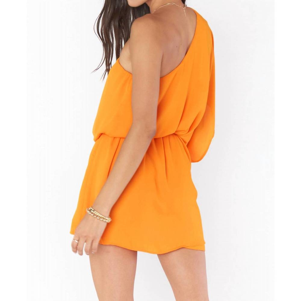 NEW SHOW ME YOUR MUMU trish dress in tangerine - Picture 2 of 3